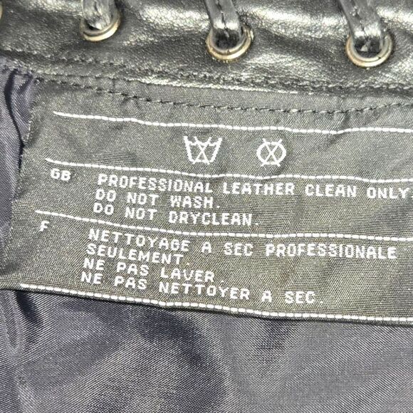 NWOT Authentic Harley Davidson Leather Vest - Picture 10 of 14